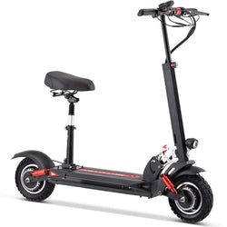 MotoTec Thor 60v 2400w Lithium Electric Scooter Black Electric Scooters MotoTec
