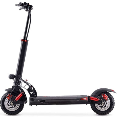 MotoTec Thor 60v 2400w Lithium Electric Scooter Black Electric Scooters MotoTec