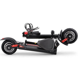 MotoTec Thor 60v 2400w Lithium Electric Scooter Black Electric Scooters MotoTec