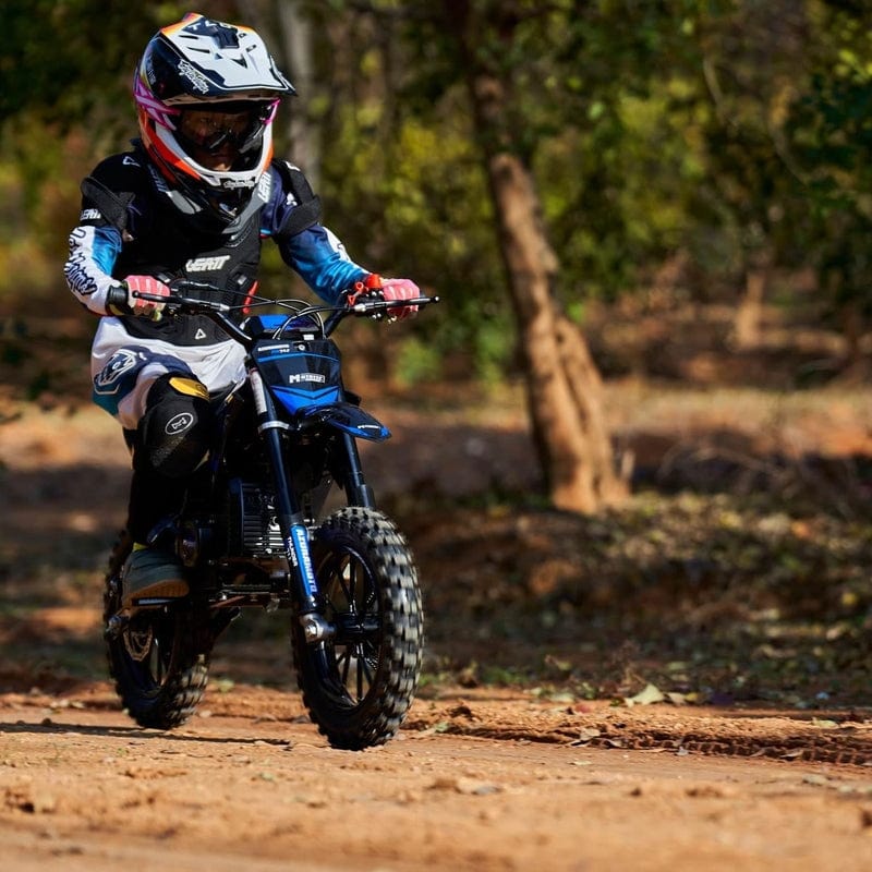 MotoTec Thunder 50cc 2-Stroke Kids Gas Dirt Bike Gas Dirt Bikes MotoTec