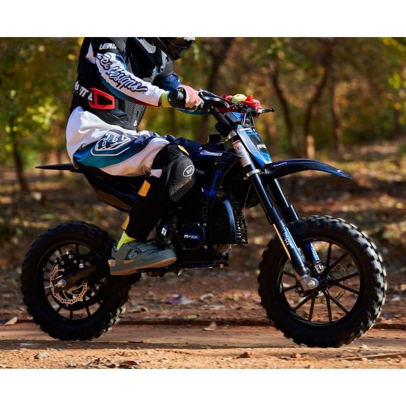 MotoTec Thunder 50cc 2-Stroke Kids Gas Dirt Bike Gas Dirt Bikes MotoTec