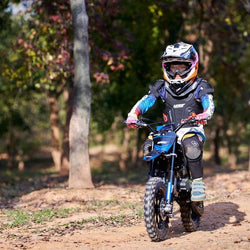 MotoTec Thunder 50cc 2-Stroke Kids Gas Dirt Bike Gas Dirt Bikes MotoTec