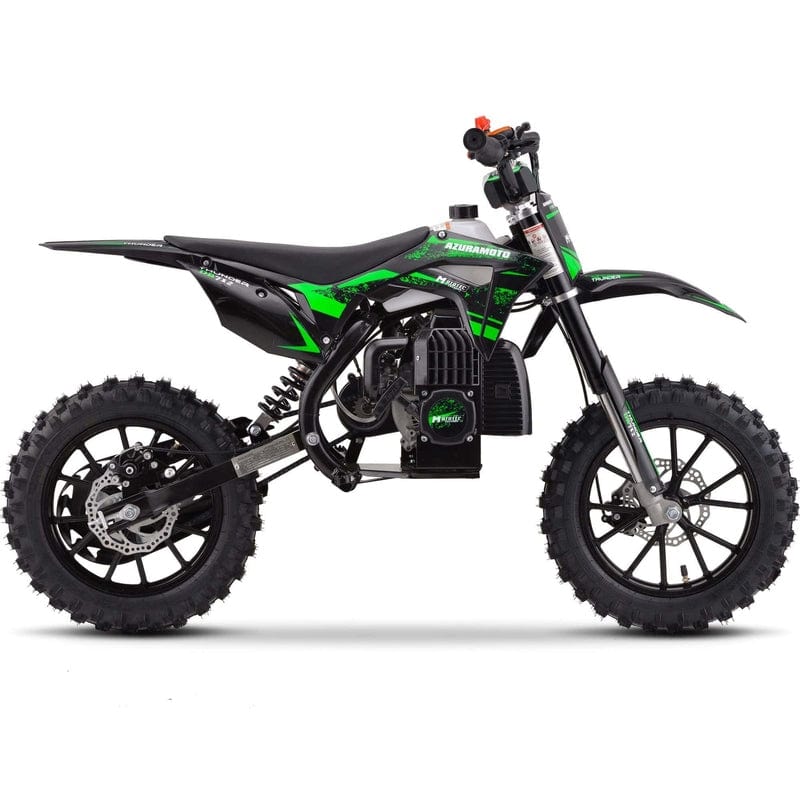 MotoTec Thunder 50cc 2-Stroke Kids Gas Dirt Bike Gas Dirt Bikes MotoTec