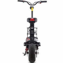 MotoTec Vulcan 48v 1600w Electric Scooter Black Electric Scooters MotoTec