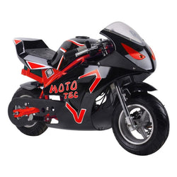 MotoTec 36v 500w Electric Pocket Bike GT Electric Pocket Bikes MotoTec Red