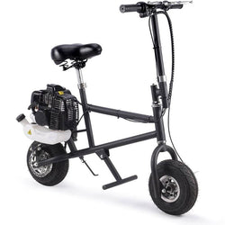 MotoTec 49cc Gas Mini Bike Black Gas Mini Bikes MotoTec