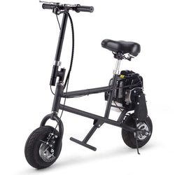 MotoTec 49cc Gas Mini Bike Black Gas Mini Bikes MotoTec
