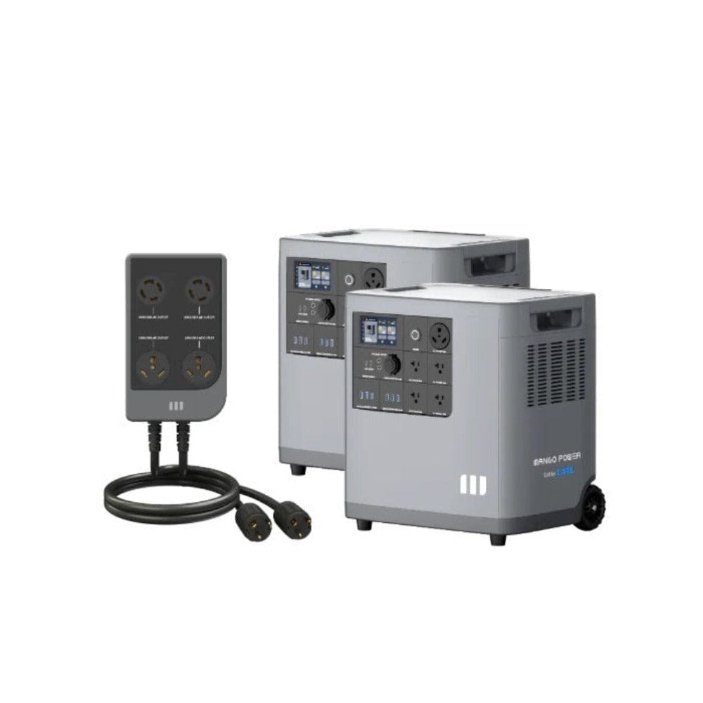 Mango Power 240V Power Kit | 2 x Mango Power E + 1 x mSocket Pro Solar Generators Mango Power