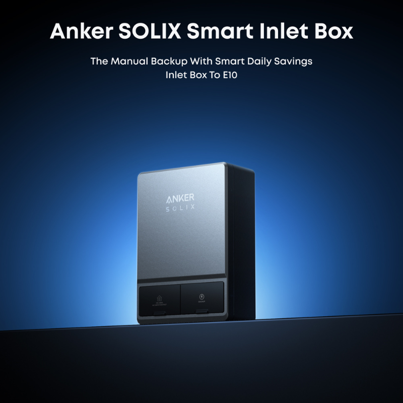 Anker SOLIX E10 | Expandable Whole-Home Backup System | Manual Kit