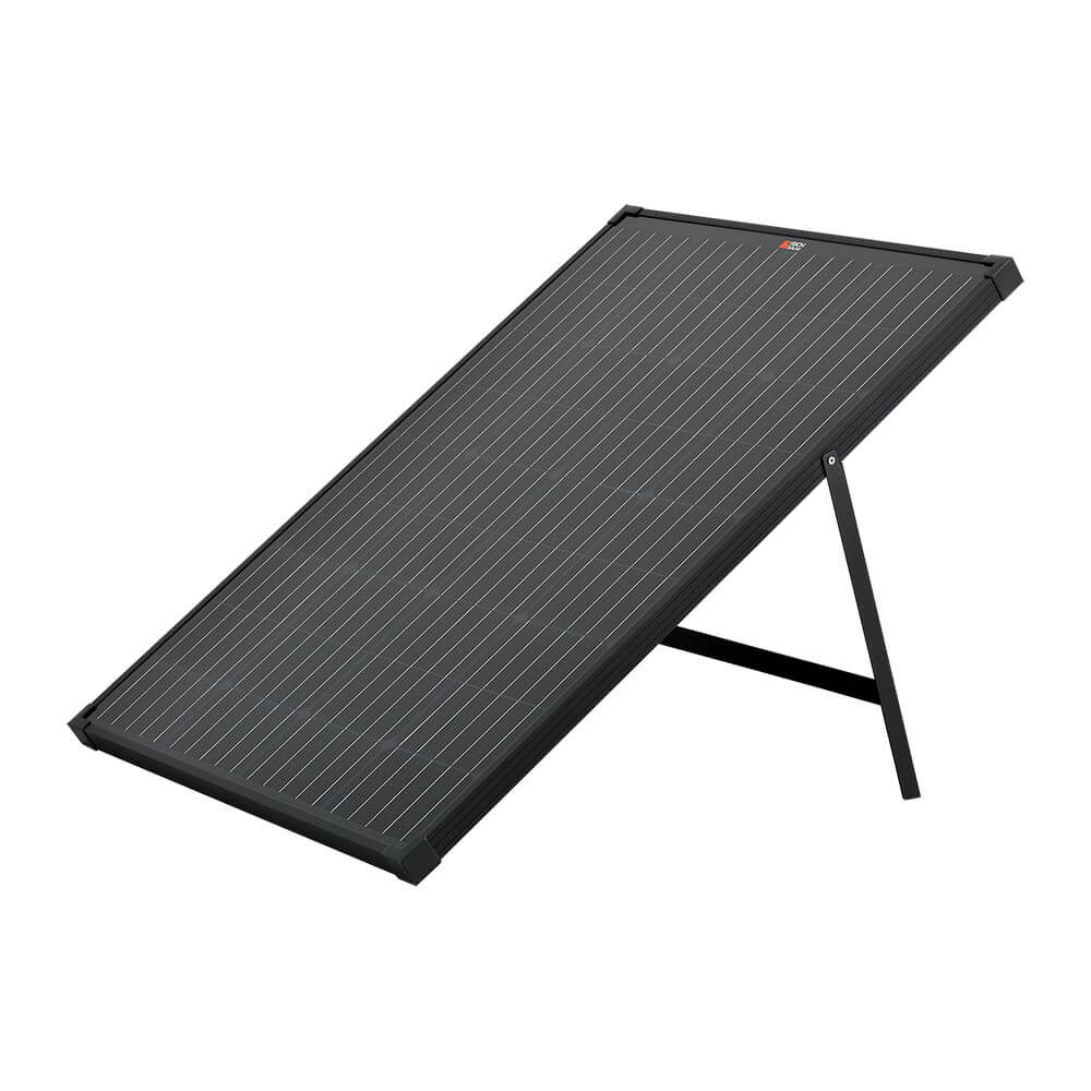 RICH SOLAR | MEGA 100 Watt Portable Solar Panel Black Portable Solar Panels RICH SOLAR