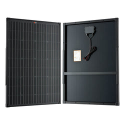 RICH SOLAR | MEGA 100 Watt Portable Solar Panel Black Portable Solar Panels RICH SOLAR