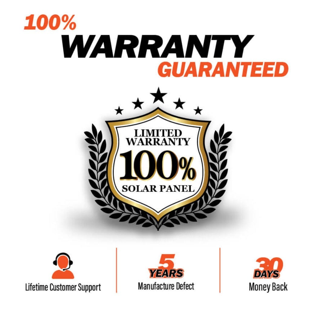 RICH SOLAR MEGA 100 | 100 Watt Solar Panel | Premier 12V Off-Grid Solar Panel for Vans, Campers, Boats | 25-Year Output Warranty | UL Certified Rigid Solar Panels RICH SOLAR