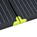 Close-up of green tips on the Mega 200 Watt Portable Solar Panel Briefcase