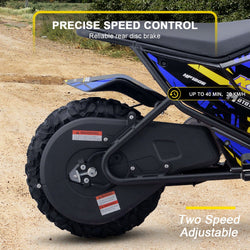 MotoTec 24v 250w (HP120E) Electric Powered Mini Bike Electric Mini Bikes MotoTec