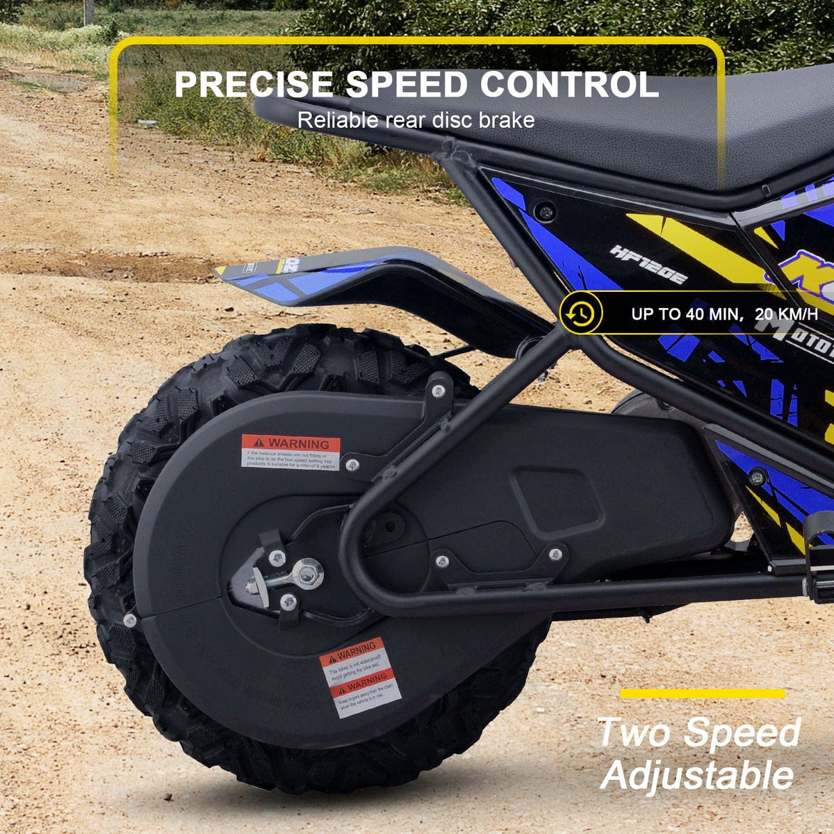 MotoTec 24v 250w (HP120E) Electric Powered Mini Bike Electric Mini Bikes MotoTec