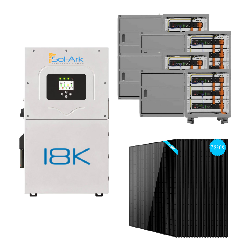 Sol-Ark Pytes Pro 18K Solar Kit