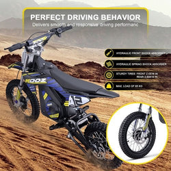 MotoTec 36v 1000w (HP112E) Electric Dirt Bike Electric Dirt Bikes MotoTec