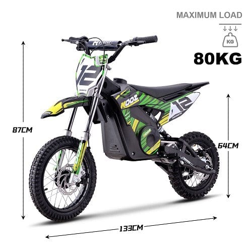 MotoTec 36v 1000w (HP112E) Electric Dirt Bike Electric Dirt Bikes MotoTec