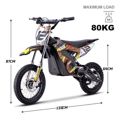 MotoTec 36v 1000w (HP112E) Electric Dirt Bike Electric Dirt Bikes MotoTec