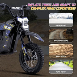 MotoTec 36v 300w (HP122E) Electric Dirt Bike Electric Dirt Bikes MotoTec