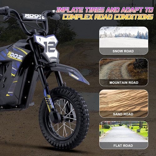 MotoTec 36v 300w (HP122E) Electric Dirt Bike Electric Dirt Bikes MotoTec