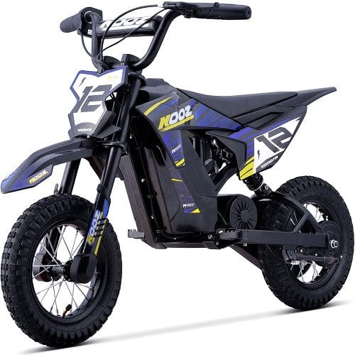 MotoTec 36v 300w (HP122E) Electric Dirt Bike Electric Dirt Bikes MotoTec Blue