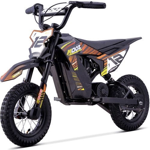 MotoTec 36v 300w (HP122E) Electric Dirt Bike Electric Dirt Bikes MotoTec Orange
