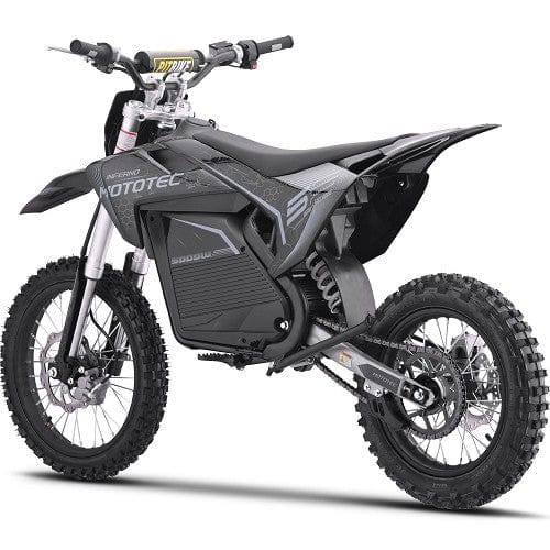 MotoTec 72v 5000w Pro Electric Dirt Bike Lithium Electric Dirt Bike MotoTec