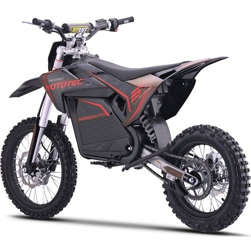 MotoTec 72V 5000W Pro Electric Dirt Bike with Lithium Battery
