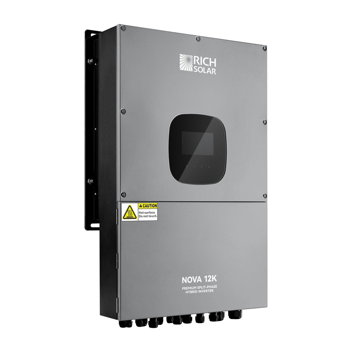 RICH SOLAR NOVA 12K | 12000 Watt 48V Split Phase Hybrid Inverter | 12000W PV Input, 10000W Continuous Output 120/240V | Premium 12000W 48V Hybrid Inverter for Cabins, ADUs, Tiny Homes, Residential, Agriculture, Off-Grid, On-Grid | UL Certified Hybrid Inverters RICH SOLAR