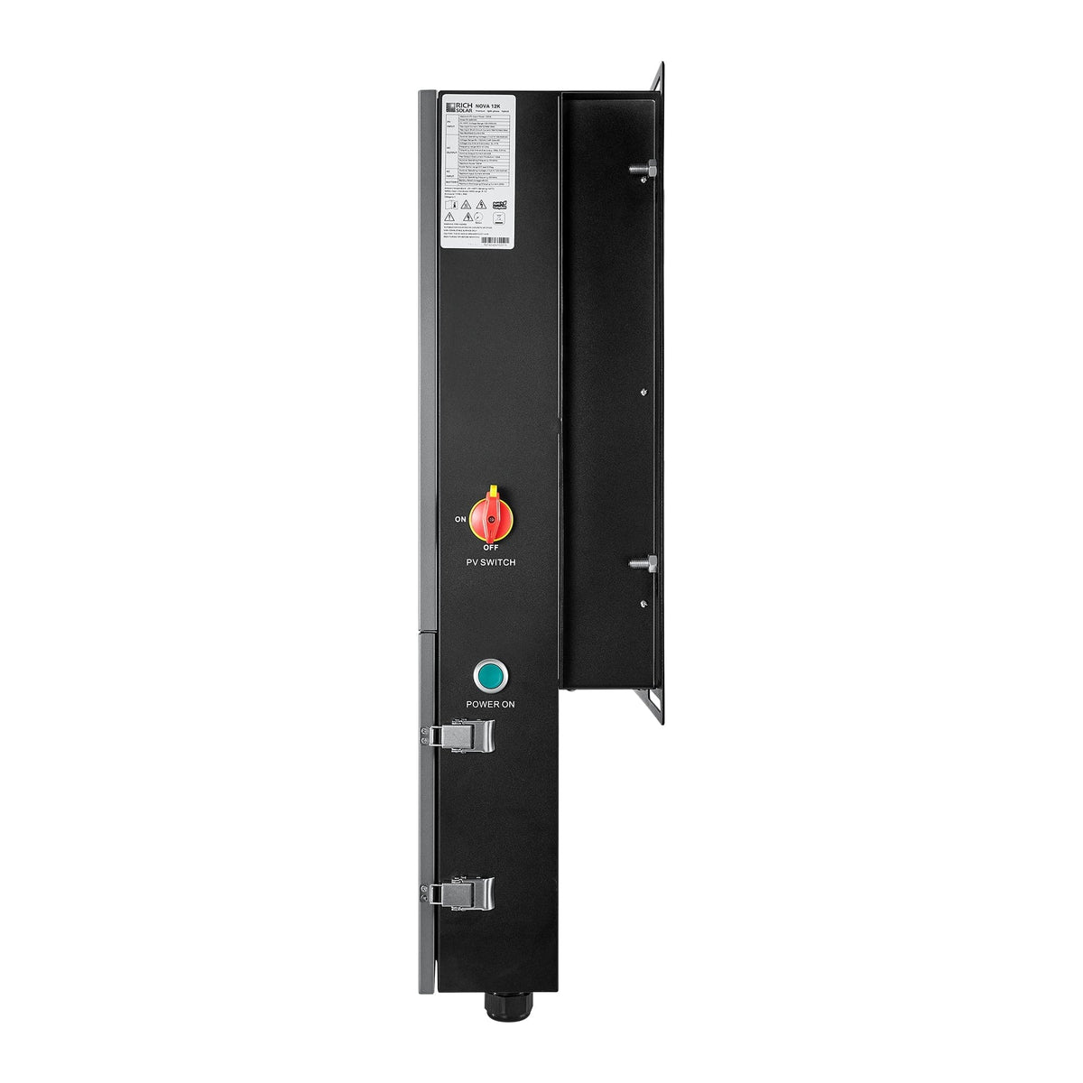 RICH SOLAR NOVA 12K | 12000 Watt 48V Split Phase Hybrid Inverter | 12000W PV Input, 10000W Continuous Output 120/240V | Premium 12000W 48V Hybrid Inverter for Cabins, ADUs, Tiny Homes, Residential, Agriculture, Off-Grid, On-Grid | UL Certified Hybrid Inverters RICH SOLAR
