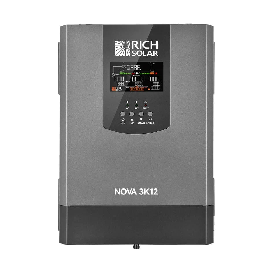 NOVA 3K12 solar inverter by Rich Solar