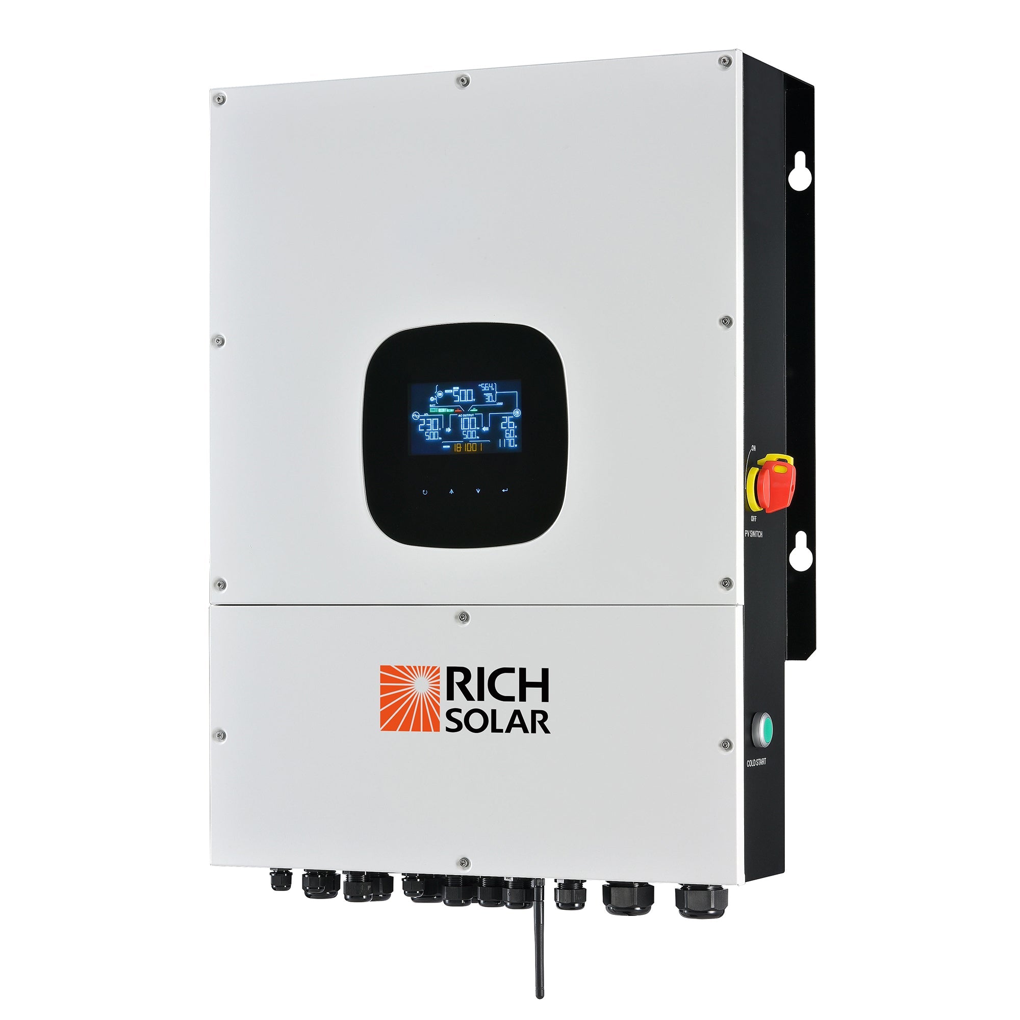 RICH SOLAR | NOVA 12K PV Hybrid Inverter Solar Kit | 61.44kWh Server Lithium Battery | [KIT-SR0002] Energy Storage Systems Rich Solar