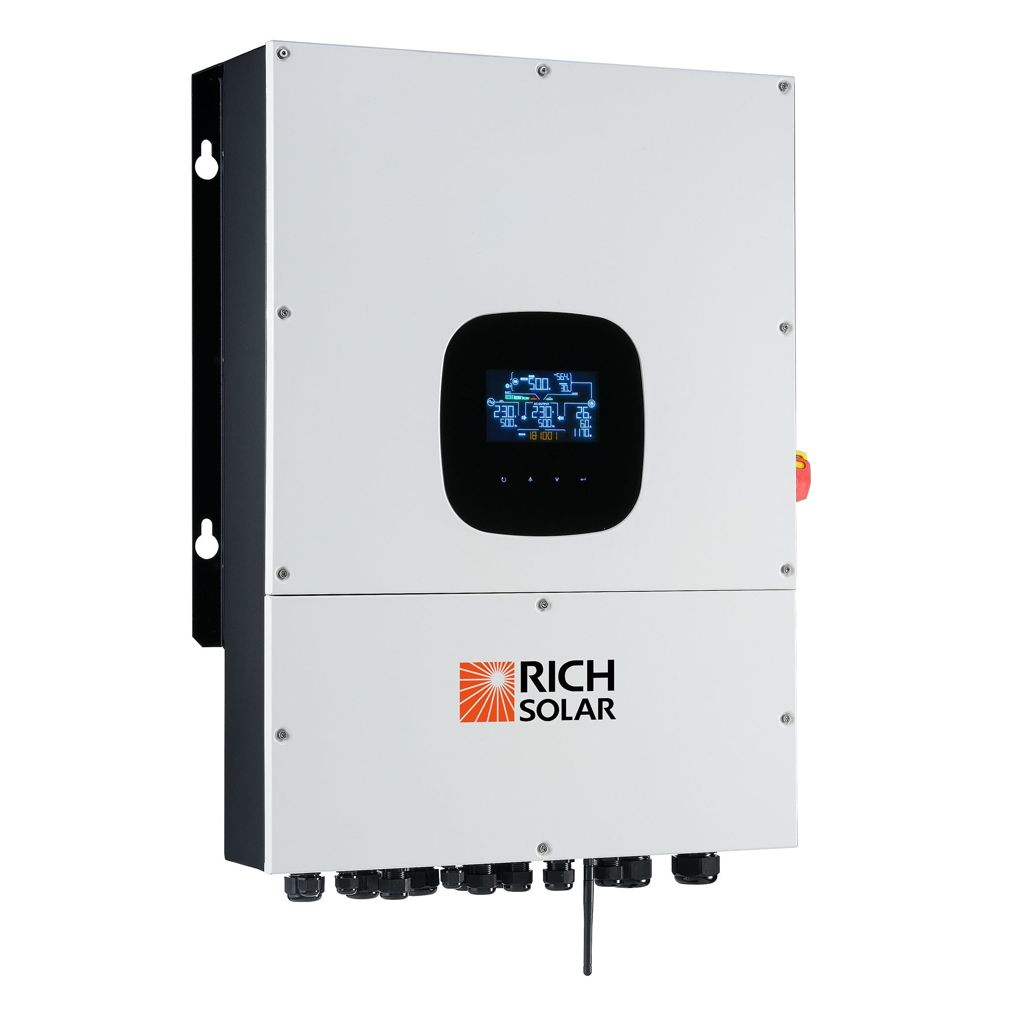 RICH SOLAR | NOVA 12K PV Hybrid Inverter Solar Kit | 61.44kWh Server Lithium Battery | [KIT-SR0002] Energy Storage Systems Rich Solar