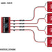 Dakota Lithium Marine 4 Bank, 40-Amp (10-Amp Per Bank) 12V Onboard Lithium Battery Charger Converter/Charger Dakota Lithium