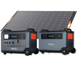 Oscal PowerMax 6000 | 6000W Portable Power Station with 120/240V Dual Voltage