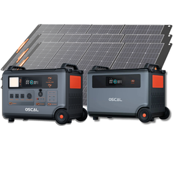 Oscal PowerMax 6000 | 6000W Portable Power Station with 120/240V Dual Voltage