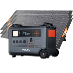 Oscal PowerMax 6000 | 6000W Portable Power Station with 120/240V Dual Voltage