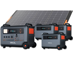 Oscal PowerMax 6000 | 6000W Portable Power Station with 120/240V Dual Voltage