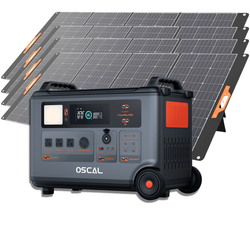 Oscal PowerMax 6000 | 6000W Portable Power Station with 120/240V Dual Voltage