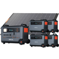 Oscal PowerMax 6000 | 6000W Portable Power Station with 120/240V Dual Voltage