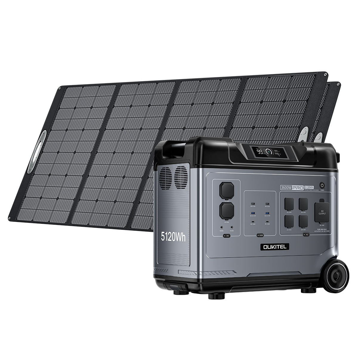 OUKITEL P5000 Pro Portable Power Station 5120Wh/3600W