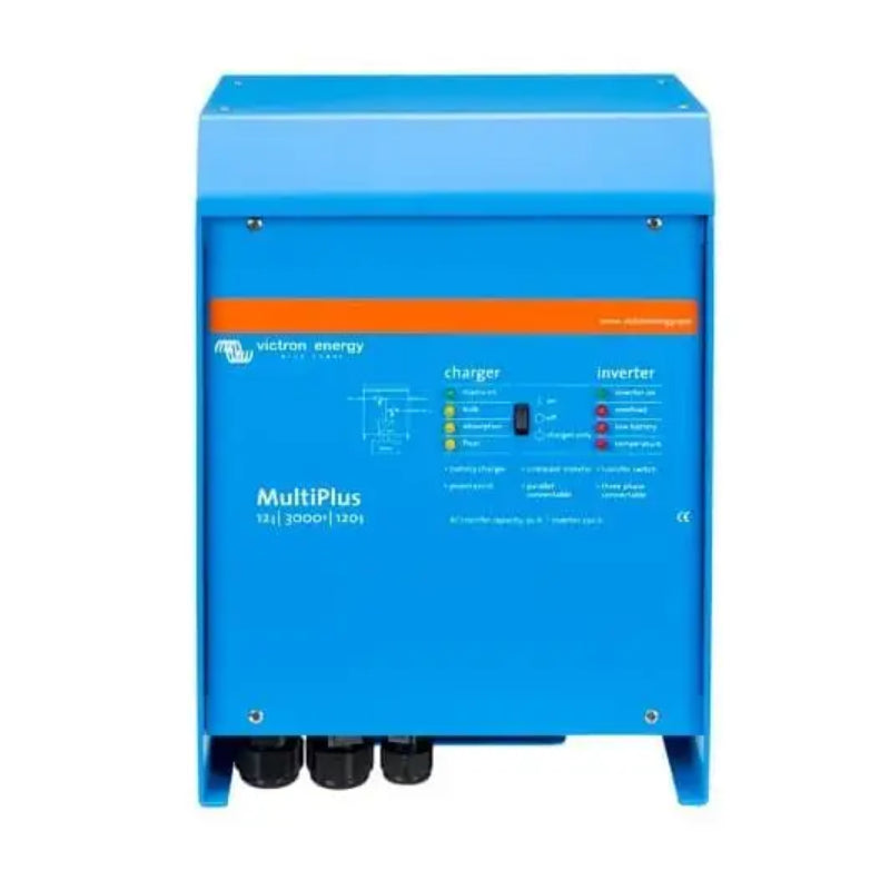 Victron MultiPlus 12V 3000VA Inverter/Charger – 120A Charging, 50A Transfer Switch, 120V Output (UL 1741 & 458 Certified, PMP122301102) Inverters Victron Energy