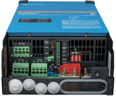 Victron MultiPlus-II 12V 3000VA Inverter/Charger – 120A Charging, 50A Transfer Switch, 2x 120V Split-Phase Output, 60Hz (UL Certified, PMP122305102) Solar Equipments Victron Energy