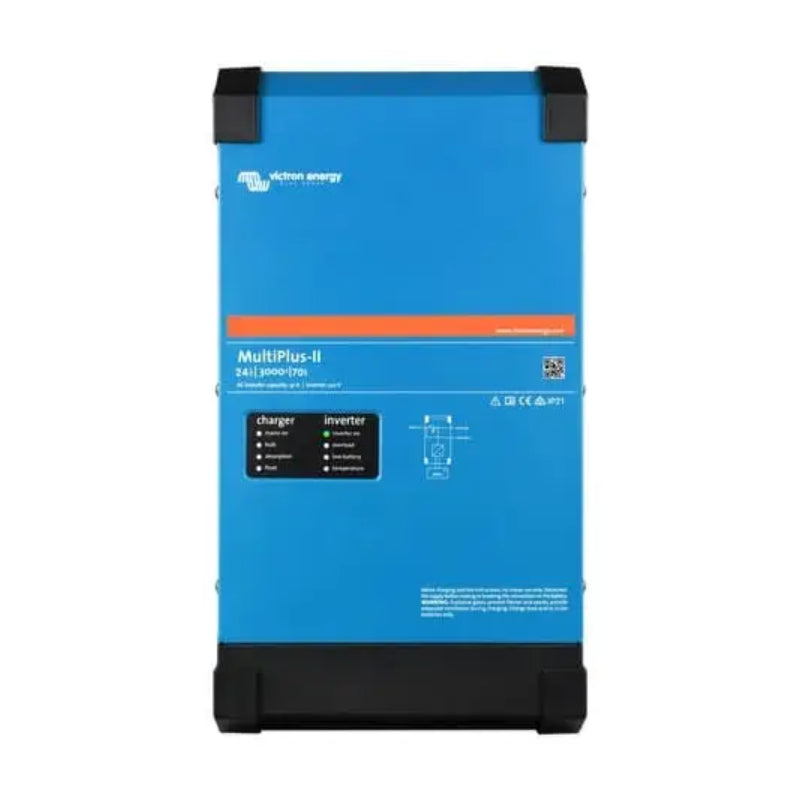 Victron MultiPlus-II 12V 3000VA Inverter/Charger – 120A Charging, 50A Transfer Switch, 2x 120V Split-Phase Output, 60Hz (UL Certified, PMP122305102) Solar Equipments Victron Energy