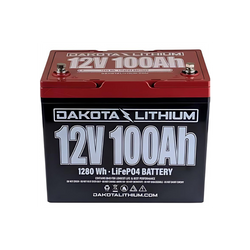 Dakota Lithium 12V 100Ah Deep Cycle Heated LiFePO4 Battery