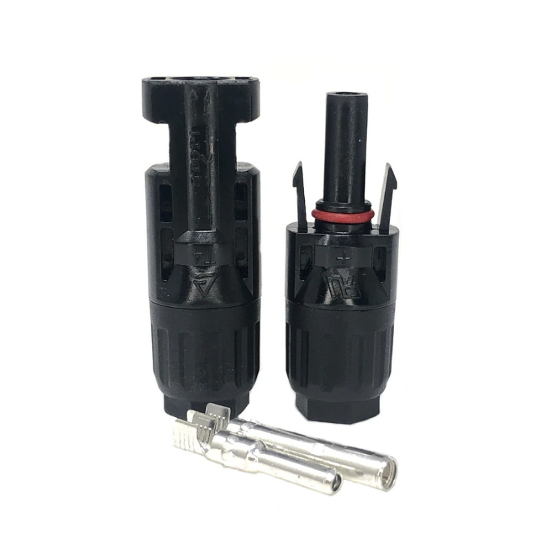 Windynation 10 Gauge (AWG) Solar Panel Extension Cable Wire with Solar Connectors