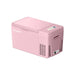 Pink BougeRV 12V 23 Quart Portable Fridge