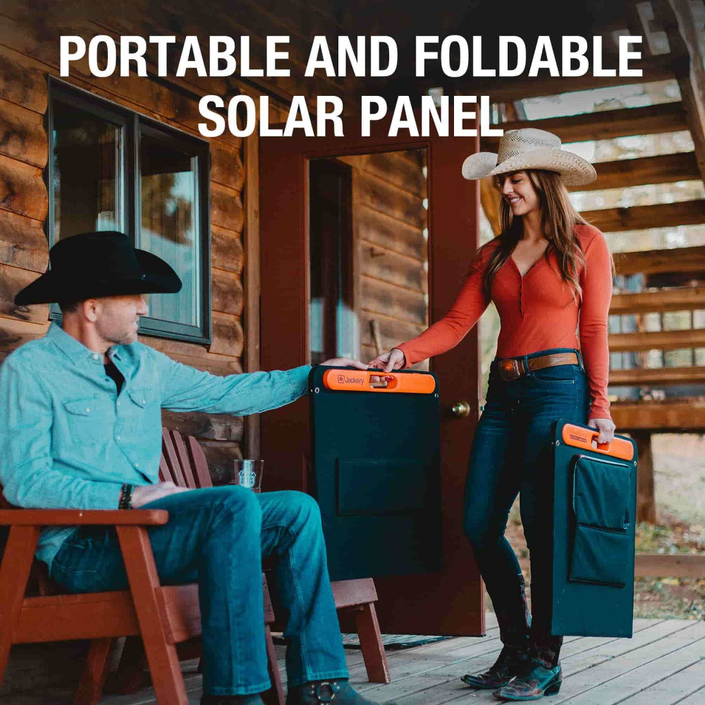 Portable And Foldable Jackery SolarSaga 100W Solar Panel