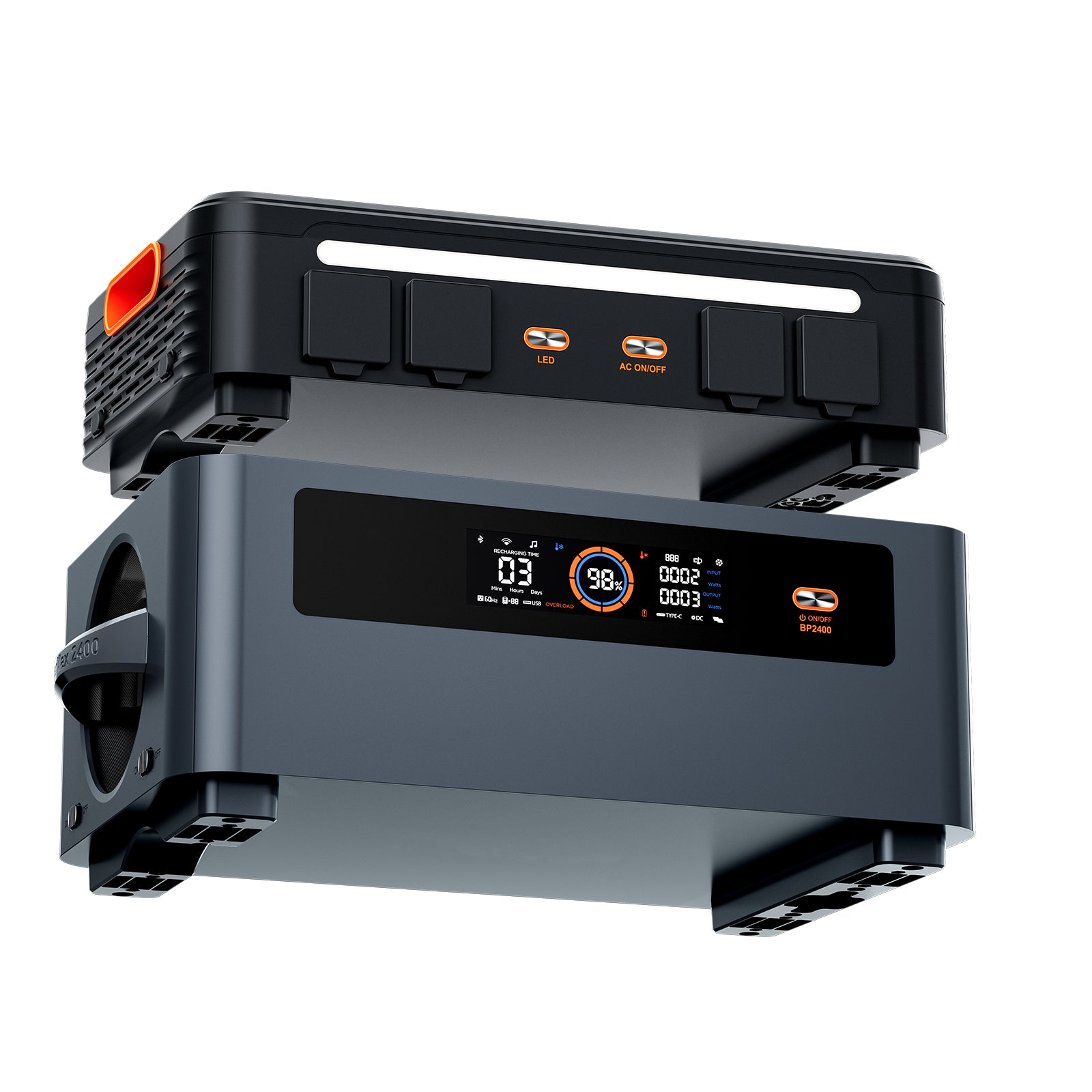 Oscal PowerMax 2400 | 2400W Portable Power Station Powerhouse
